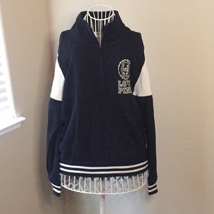 PINK quarter zip sweater!